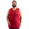 regata plus size masculina bear vermelha frente