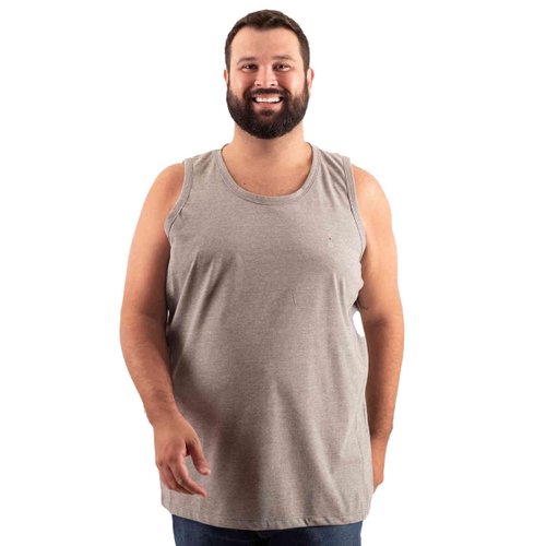 Regata Plus Size Masculina Bear Grafite