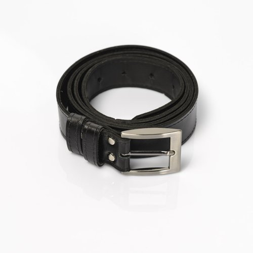 Cinto Plus Size Masculino Couro Preto