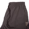 short plus size masculino microfibra elastano detail seaweed cinza detalhe frente