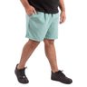 short plus size masculino algoda o verde frente