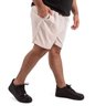 short plus size masculino algoda o natural lado