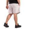 short plus size masculino algoda o cinza costas