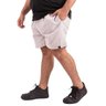 short plus size masculino algoda o cinza lado