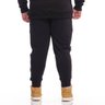 calca plus size masculina moletom jogger sport preta mais pano costas