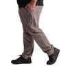 calca plus size masculina moletom direct cinza lado