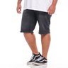 bermuda plus size masculina jeans black oil lado