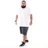bermuda plus size masculina nature corpo lado
