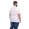camiseta plus size masculina urso gorro mais pano costas