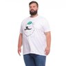 camiseta plus size masculina urso gorro mais pano lado