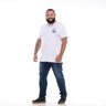 camiseta plus size masculina alpha bear frente corpo