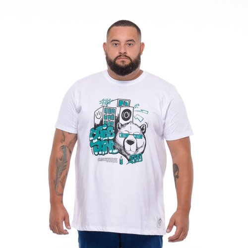 Camiseta Plus Size Masculina Grafite Style