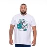 camiseta plus size masculina grafite style frente