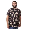 camiseta plus size masculina golden garden frente