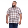camisa plus size masculina horse mais pano frente