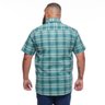 camisa plus size masculina rhynno mais pano costas