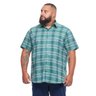 camisa plus size masculina rhynno mais pano frente