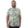 camiseta plus size masculina green light frente