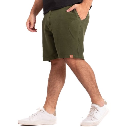 Bermuda Plus Size Masculina Sport Fino Max Verde