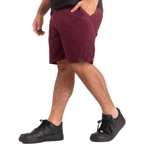 Bermuda Plus Size Masculina Sport Fino Max Bordo