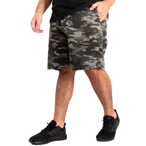 Bermuda Plus Size Masculina de Elástico Selva