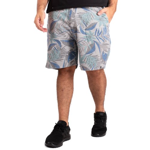 Bermuda Plus Size Masculina de Elástico Beach