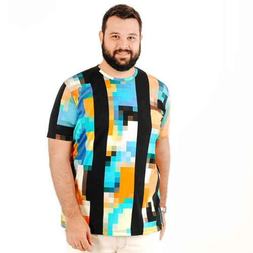 Camiseta Plus Size Masculina Mine Mais Pano