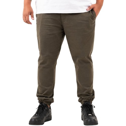 Calça Jogger Plus Size Masculina Verde