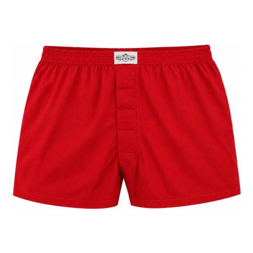 Cueca Plus Size Masculina de Malha Samba Canção Vermelha