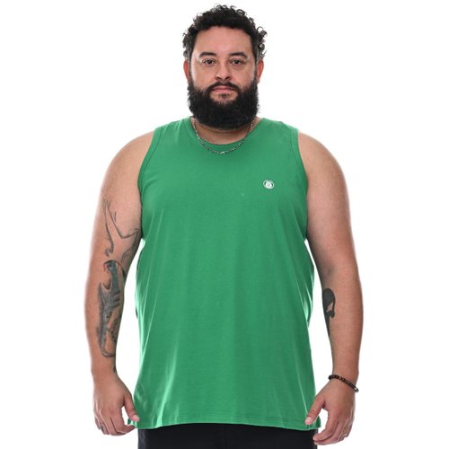 Regata Plus Size Masculina Bear Verde
