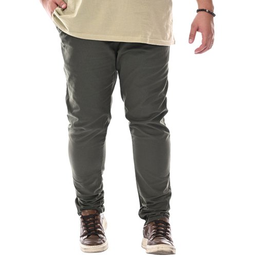 Calça Plus Size Masculina Sport Fino Verde